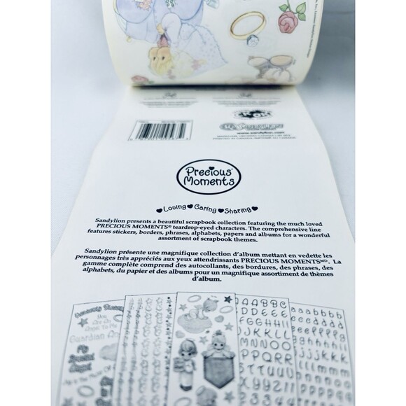 Vintage Lot Of 2 Sandy Lion Precious Moments Sticker Roll Scrapbooking Sandylion - Picture 13 of 16